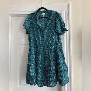 Apiece ApartLas Alturas Gingham Dress Size XL